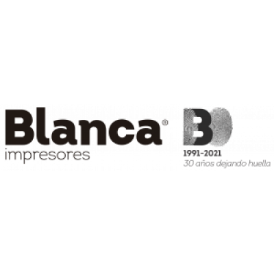 Logotipo de Blanca Impresores.