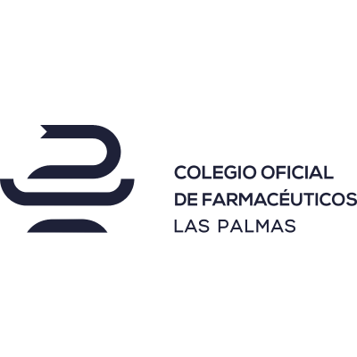 Logotipo del Colegio Oficial de Farmaceúticos de Las Palmas.