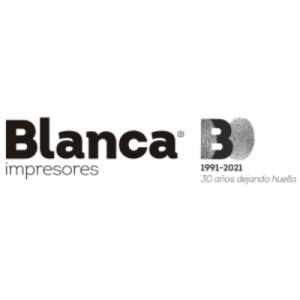 Logotipo de Blanca Impresores.