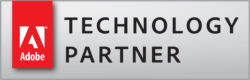 Logotipo de technology partner de Adobe.