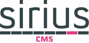 Logotipo de Sirius CMS.